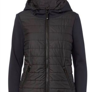 Athlete Cozier Primaloft Insulated Hoodie Jacket Size M Navy/Black